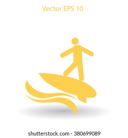 Surfer vector illustration