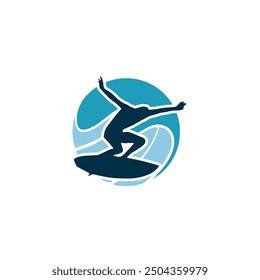surfers ride fast ocean waves