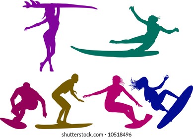 surfing