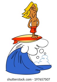 surfing