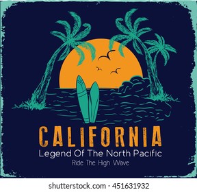 surfing artwork for clothing