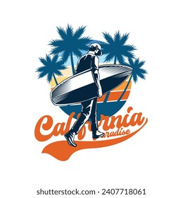 surfing artwork for t-shirt design