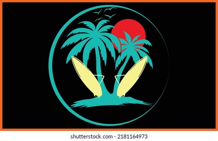 2,002 Beach svg Images, Stock Photos & Vectors | Shutterstock