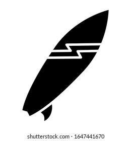 Símbolo y signo vectorial de icono de Surfing Board en diseño moderno