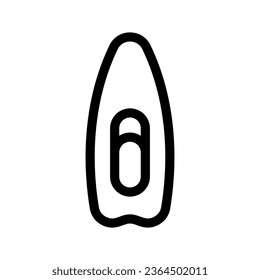 Surfing Board Icon Vector Symbol Design Illustration
