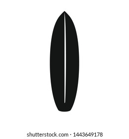 Surfing Board on a white background