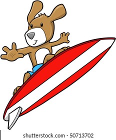 犬 サーフィン のイラスト素材 画像 ベクター画像 Shutterstock
