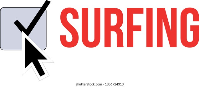 Surfing Field being marked with the mouse pointer