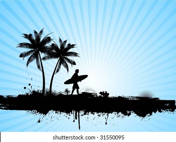 Surfing grunge