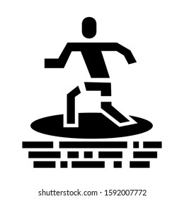 surfing icon isolated sign symbol vector illustration - high quality black style vector icons
