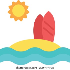 Icono, logotipo o símbolo de surf
