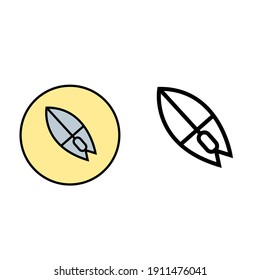 surfing  Icon in trendy flat style.  simple design for graphics, logos, websites, social media, UI, mobile apps, EPS10