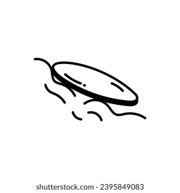 Surfing icon vector stock illustration
