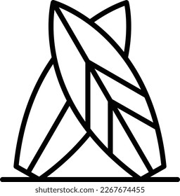 Diseño de iconos de vectores de línea de navegación