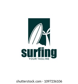 Surfing Logo Design