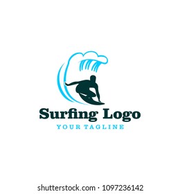 Surfing Logo Design