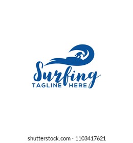 Surfing Logo Design