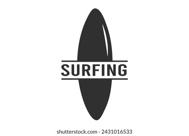 Surfing Logo Design, Surf Culture Logo  for Beach Lovers, Surfing Brand Symbol, Wave Logo for Surfers, Dynamic Surfboard Icon, Adventure Surf Logo, Surf Lifestyle, Beach Surfing, Sun, Sea, Surfing