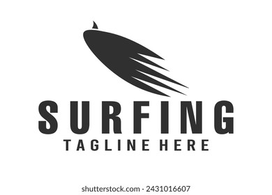 Surfing Logo Design, Surf Culture Logo  for Beach Lovers, Surfing Brand Symbol, Wave Logo for Surfers, Dynamic Surfboard Icon, Adventure Surf Logo, Surf Lifestyle, Beach Surfing, Sun, Sea, Surfing