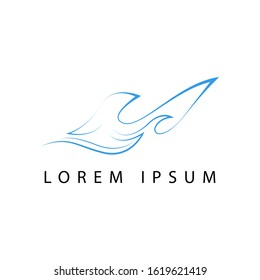 surfing logo design template. surfing logo vector illustration, symbol icon.