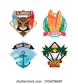 máscara de anclaje de tablas de surf con parche