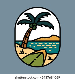 Surfing and summer graphic illustration vector art t-shirt design