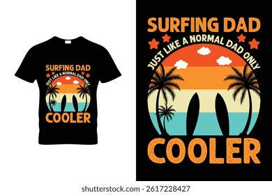 Surfing T Shirt Design 5