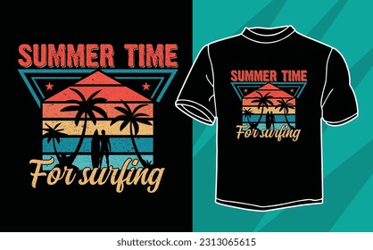 surfing t shirt design for adventure lovers
