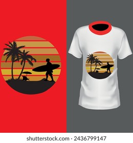 
Surfing t shirt design, Enjoy Surfing ,Enjoy Surfing New T shirt design.