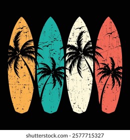 surfing t shirt design, vintage surfing t-shirt design, surfer t-shirt design