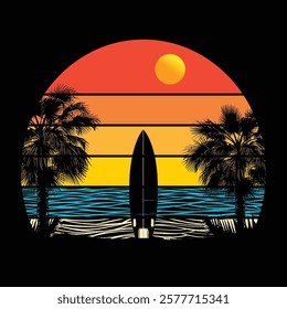 surfing t shirt design, vintage surfing t-shirt design, surfer t-shirt design