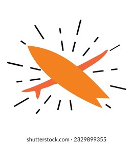 surfing theme for vector t-shirt design