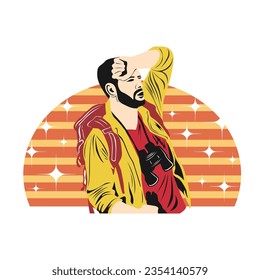 surfing theme for vector t-shirt design