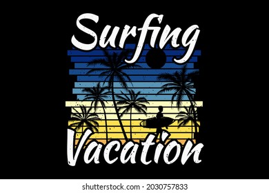 surfing vacation surf palm style