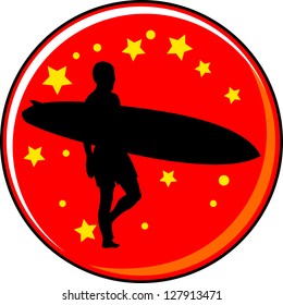  surfing vector