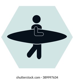 surfing vector