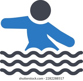 surfing Vector illustration on a transparent background. Premium quality symmbols. Glyphs vector icons for concept and graphic design. 
