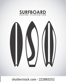 surfing zone graphic design , vector illustration