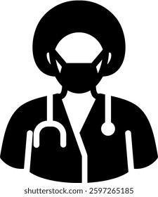 Surgeon Icon Element For Design