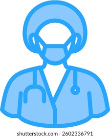 Surgeon Icon Element For Design