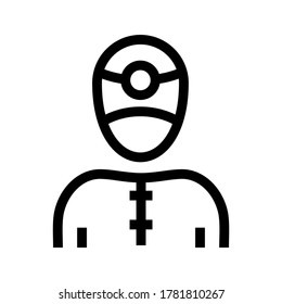 surgeon icon or logo isolated sign symbol vector illustration - high quality black style vector icons
