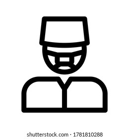 surgeon icon or logo isolated sign symbol vector illustration - high quality black style vector icons

