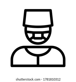 surgeon icon or logo isolated sign symbol vector illustration - high quality black style vector icons
