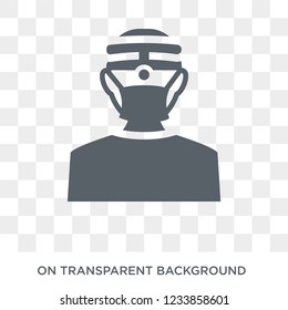 Surgeon icon. Trendy flat vector Surgeon icon on transparent background from Professions collection.  - Powered by Shutterstock - Get 15% off with code: PIKWIZARD15