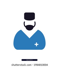 Surgeon icons. Medical and Health Care Icons. Includes such as Emergency, Heartbeat, Medical equipment, tools Icons. Vector illustration, Illustration eps 10