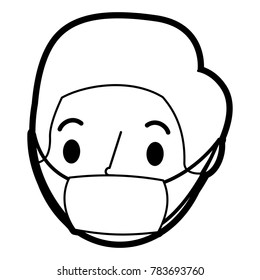 surgeon man avatar character icon