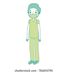 surgeon man avatar character icon