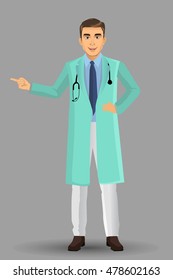 Surgeon, Vector illustration
