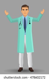 Surgeon, Vector illustration