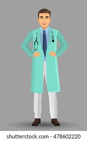 Surgeon, Vector illustration